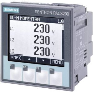 7KM21120BA003AA0, SENTRON, measuring device, 7KM PAC3200, LCD, L-L: 690 V, L-N: 400 V, 5 A, 3-phase