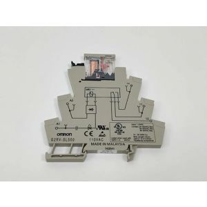 G2RV-SL500, SLIM RELAY AND SOCKET, PUSH IN TERMINALS, 24VDC.
