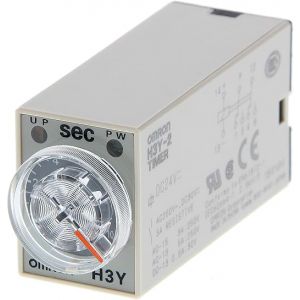 H3Y20DC241S,Miniature ON-delay analog solid-state timer with LED.